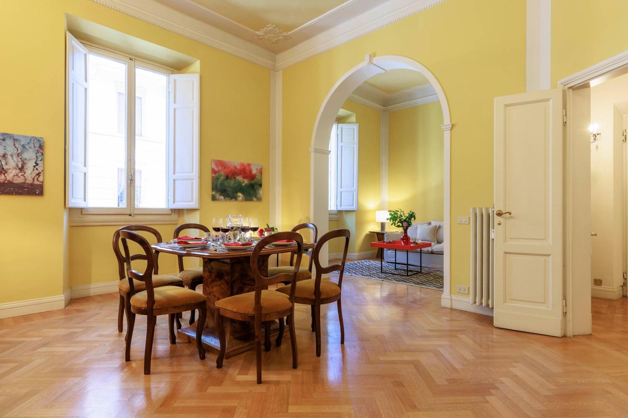 Florence Huge Apartment With Private Garden ภายนอก รูปภาพ